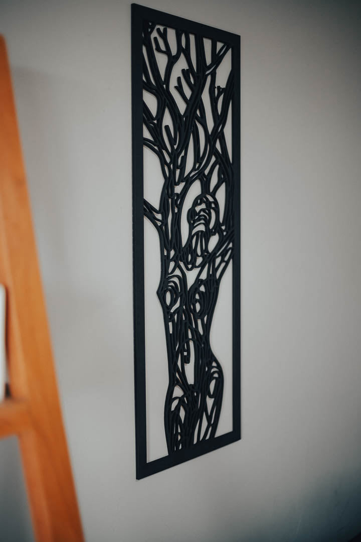 Lady Silhouette Tree Wooden Wall Art - Lady of the Earth