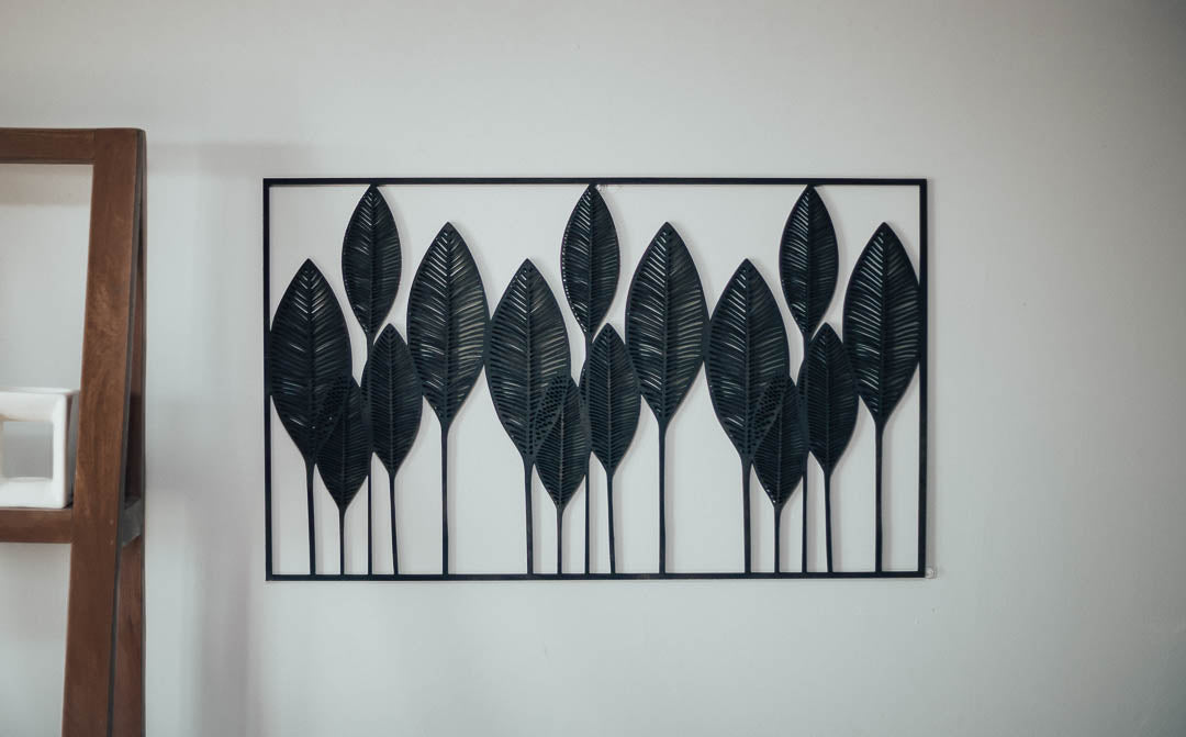 Banana Tree Leaf Wooden Wall Art - Jungle Essence