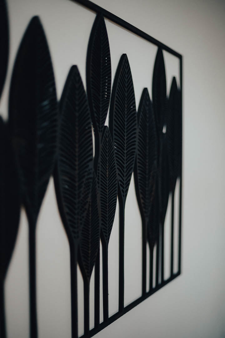 Banana Tree Leaf Wooden Wall Art - Jungle Essence
