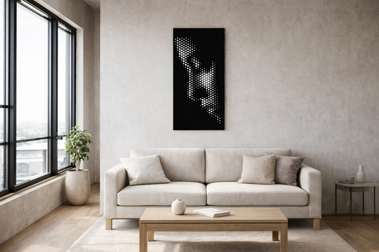 Luminous Dots – Modern Minimalist Wall Art