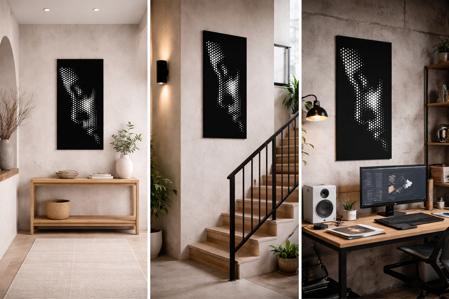 Luminous Dots – Modern Minimalist Wall Art